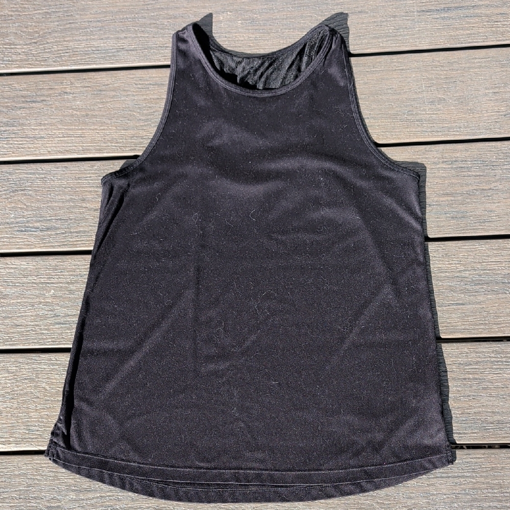 Athletic Black Tank Top